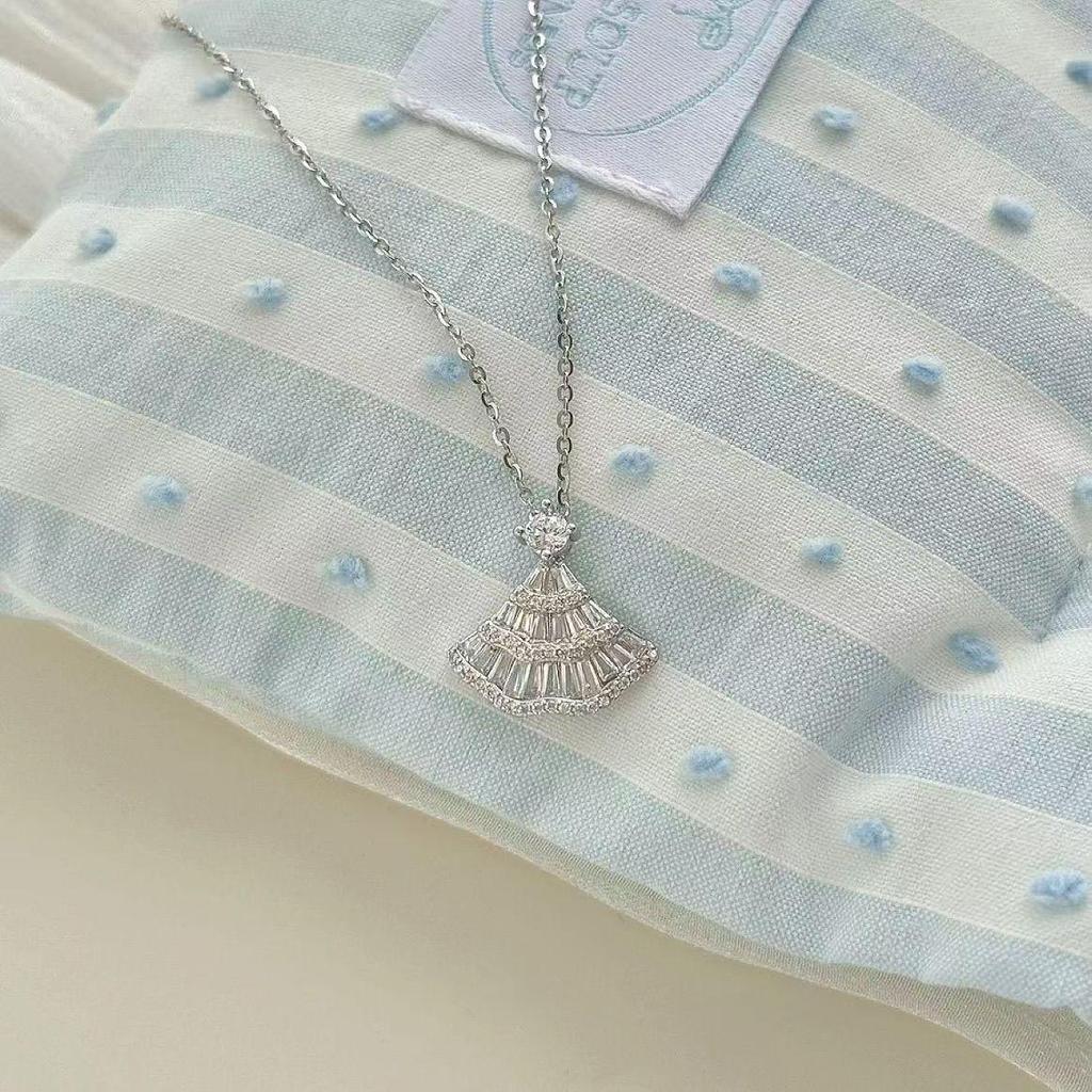 S925 Sterling Silver Zircon Clavicle Pendant Necklace for Women - Luxurious & Versatile