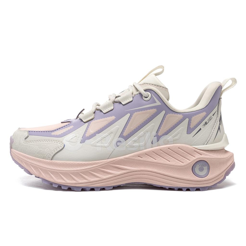 ONEMIX Autumn Winter Leather Walking Shoes Men Non-slip Wear-Resistant Hiking Shoes Soft Elastic Shock Absorbing Running Shoes