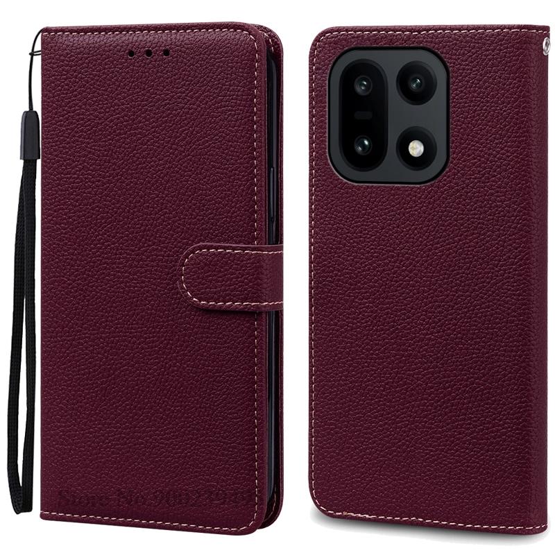 

For Oneplus 15 Case Wallet Leather Flip Cover For OnePlus 15 Case One Plus 15 Phone Cover Book Stand Coque Fundas Shell For Oneplus 15