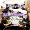 Anime To Your Eternity Bettwäscheset Jungen Mädchen Twin Queen Größe Bettbezug Kissenbezug Bett Kinder Erwachsene Mode Heimtextilien