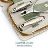 Manicure Set Pedicure Sets Nail Clipper Stainless Steel Professional Nail Cutter Tools with Travel Case Kit Christamas Gift