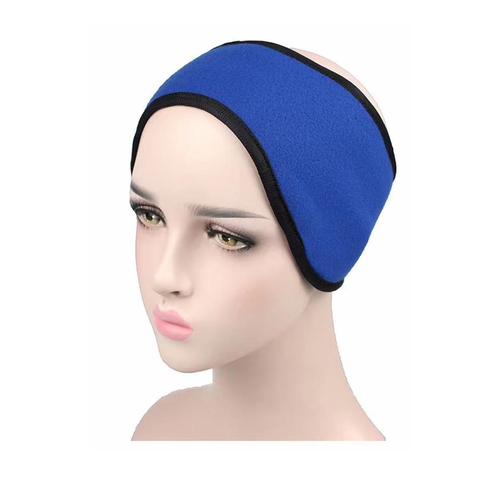 

Adjustable Double-Layer Fleece Ear Warmers Headband