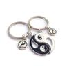 Versatile Yin Yang Keychain Puzzle Set Stylish Yin Yang Keychain Charm Couples' Eye Catching Keyrings Jewelry Accessory