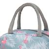 Insulated Lunch Bag Large Capacity Flamingo Pattern Portable Thickened Lunch Bag for School Work