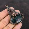 Ocean Jasper Pendant Copper Wire Wrapped Pendant Ocean Jasper Jewelry Handmade Gemstone Pendant Gift For Mother Unique Copper Design Jewelry