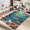 1PC turtle coral Extra Large Non-Slip Floor carpet, Office, family, bedroom, Studio - Large Area RugJ0328