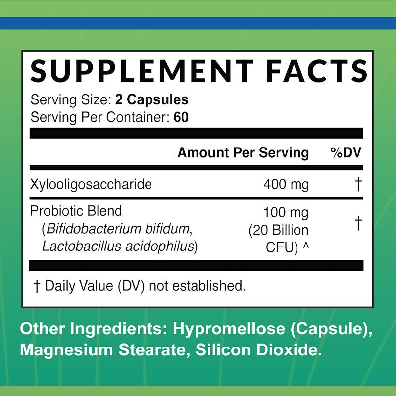 Probiotics Probiotic Capsules Help Promote Intestinal Health and Enhance Immunity 120 Capsules