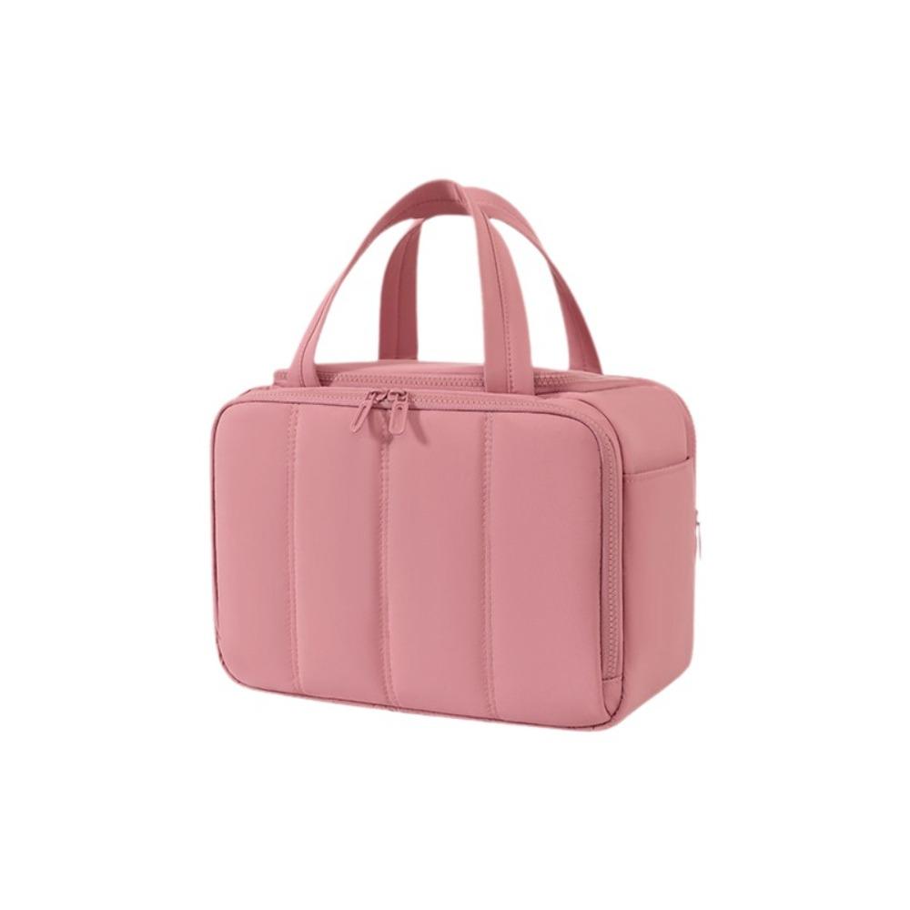 Dry-wet Separation Travel Toiletry Bag Large Capacity Women Cosmetic Tote  Travel Use