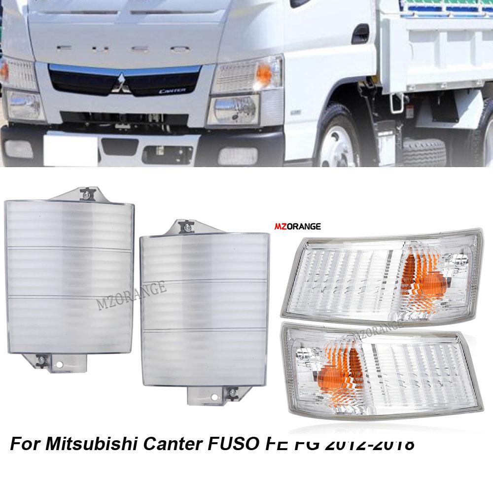 

Для Mitsubishi Canter FUSO FE FG 2012-2018 Кутове світло Автомобільне переднє протитуманне світло Світло покажчика повороту Фари Габаритний ліхтар 1 pair corner