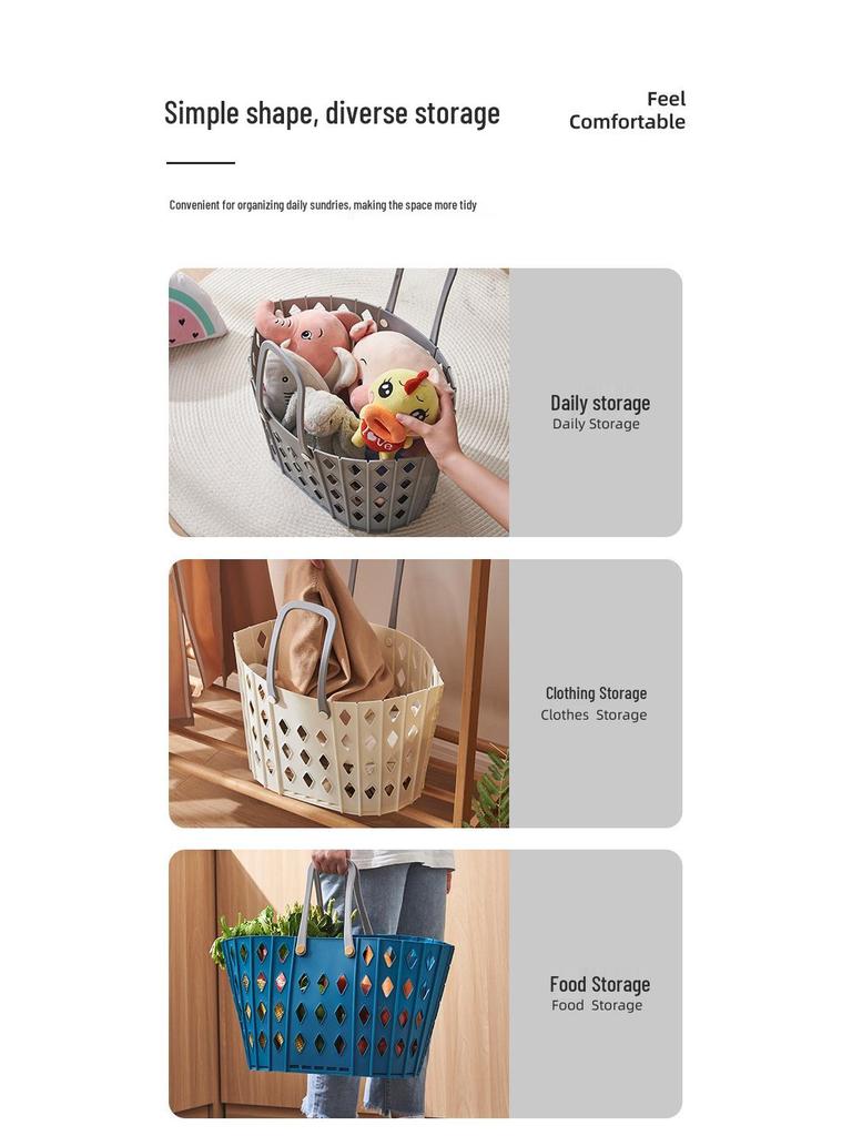 Wall-Mounted Foldable Laundry Basket for Dirty Clothes – Large Bathroom Hamper