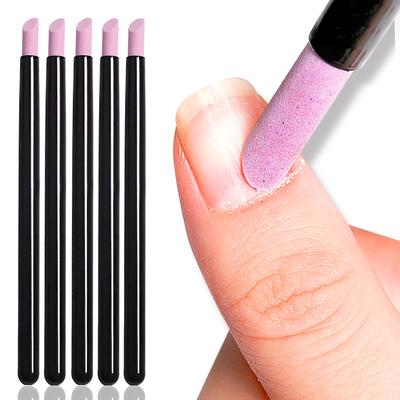 Quartz Stone Scrub Nail File Rods Cuticle Remover Dead Skin Remover Perfect Gift Lightweight Portable Handy Use Manicure Tools