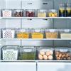 3PCS Crisper Box Airtight Food Storage Containers with Removable Drain Basket Stackable Meal Prep Containers for Fruits And