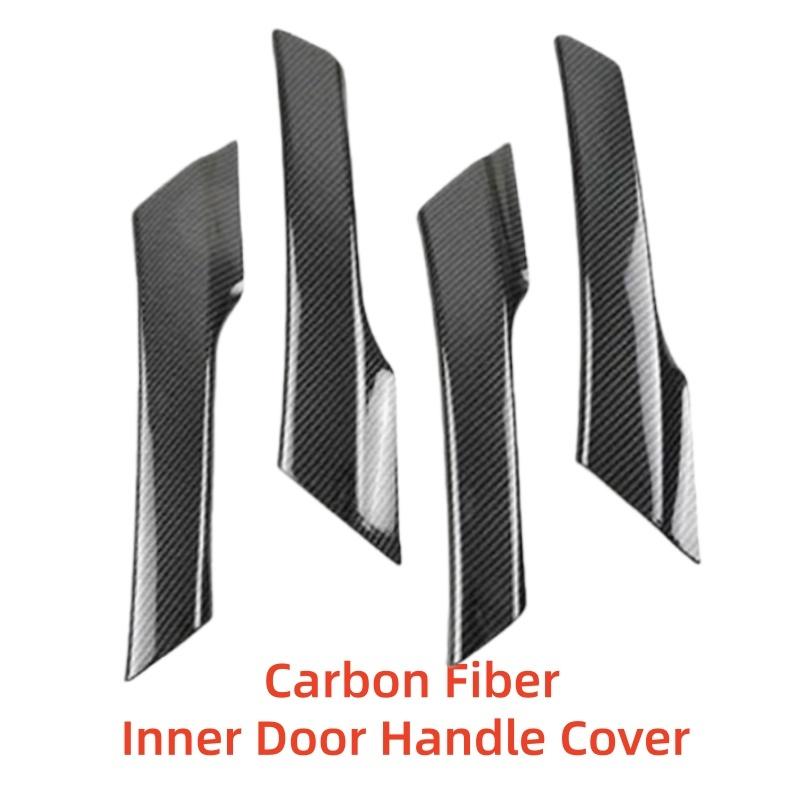 Car Upgrade Decoration Accessories Inner Door Handle Cover Trim Paste Style For Volkswagen Tiguan 2008 2009 2010 2011 2012-2016