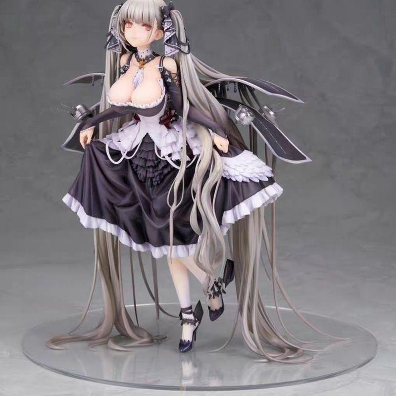 Azur Lane Formidable Model With Exchangeable Face Parts High Quality Deluxe Statue Gothic Lolita Dress Anime Model For Display