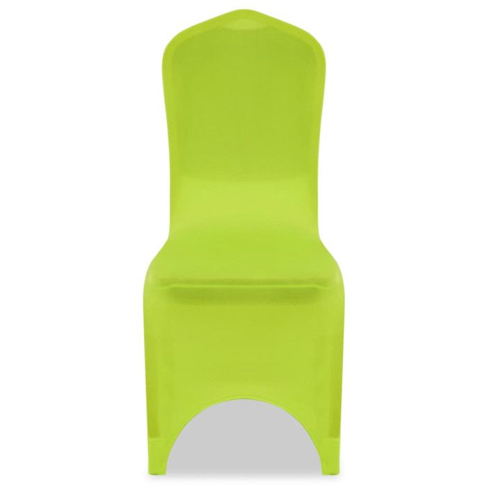 VidaXL Housse de chaise extensible 4 pcs vert
