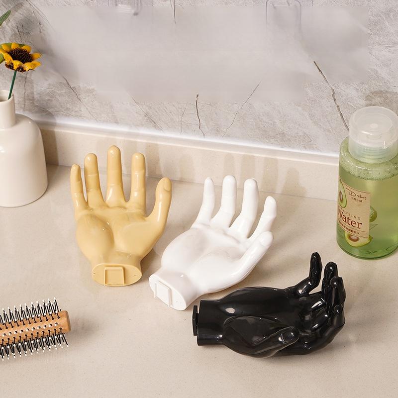 Handflächenart Wandhaken Stark Klebend Kein Bohren Schlüsselhalter Dekorativer Hängeaufbewahrungsorganizer für Zuhause