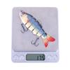 1pc HENGJIA 0.62oz/4'' 6 sezioni Multi snodato Minnow Esche da pesca Swimbait Pike Lure