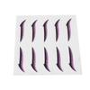 Eyeliner Stickers Colorful Reusable Waterproof Self Adhesive Eyeliner Stickers for Weddings Dance PartiesPurple