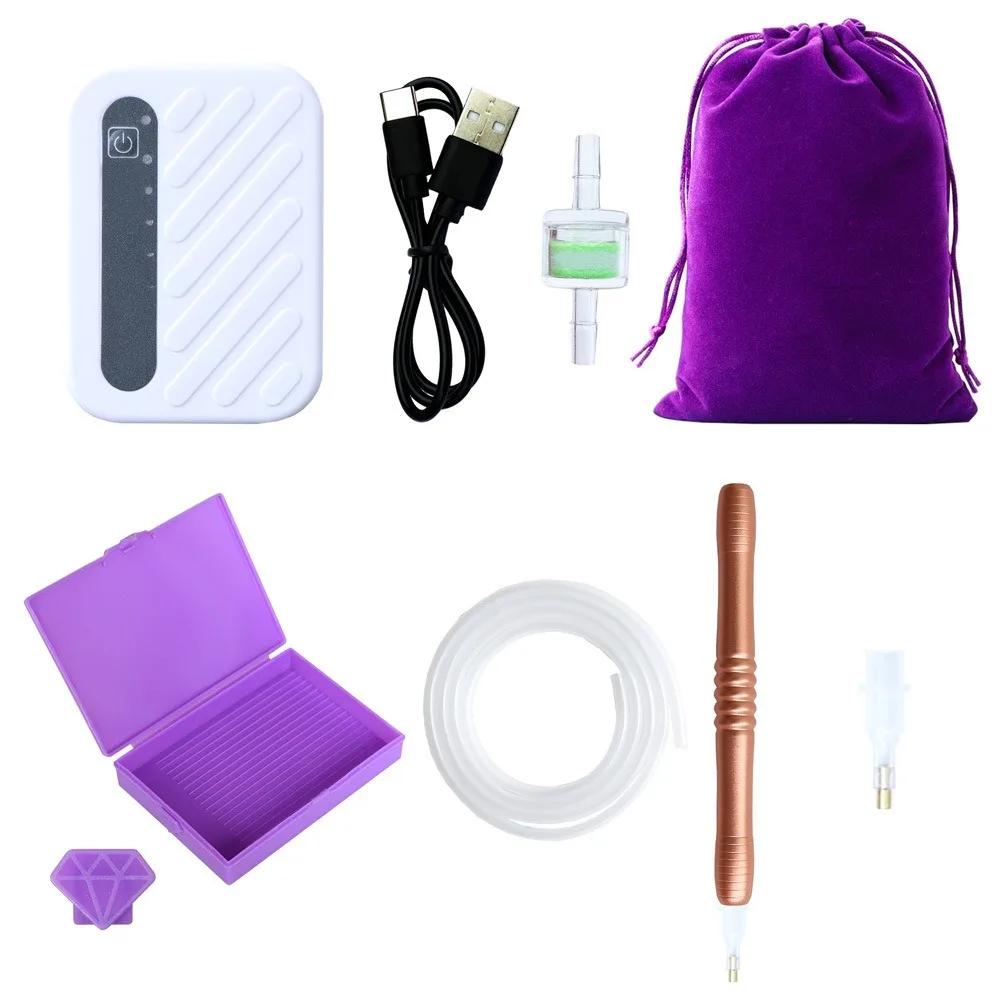 DIY Craft Vacuum Diamond Painting Pen Kits Long-lasting and Stable Beading Plates Electric Diamond Art Painting Pen