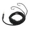 Earphone Cable Fit for ZS10 PRO AS10 PRO X 16 Cores Silver Plated OFC 3.5MM To QDC 2 Pin Headset Earphone Cable