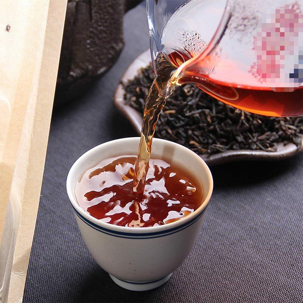 Top Haiwan Premium Yunnan Pu Erh Ripe High Quality Pu Erh Weight Loose Tea 500g