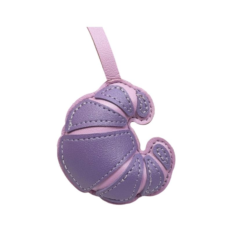 Croissants Bag Charm Pendant Aesthetic Purse Charms Aesthetic keychains Keyring for Women Backpack Purse Handbag Decors