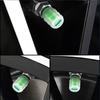 4Pcs Luminous Car Tyre Hub Caps Wheel Tire Valve Cover For Mustang Ford 2 3 4 5 MK 2 6 7 Ranger Fiesta Kuga Mondeo Fusion Taurus djzh66