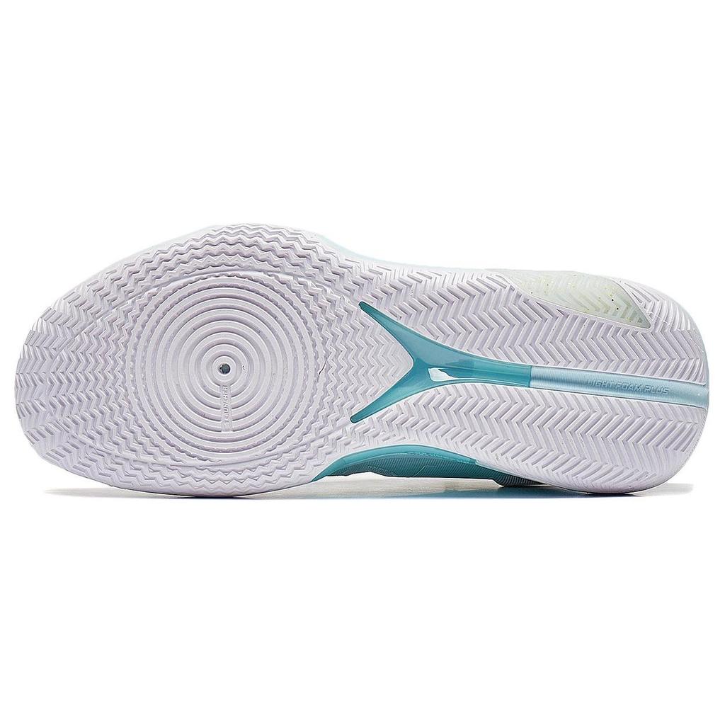 Li Ning Speed 9 Premium Cushioning, Wear Resistant Low top Basketball Shoes Men's Aqua Blue ABAT015-1