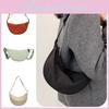 Stilvolle Streetwear Nylon Umhängetasche Mini Canvas Handtasche mit offenem Fach Trendiges Design