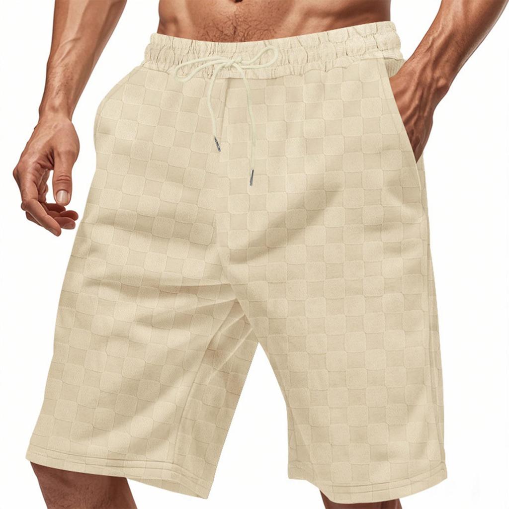 Men's Leisure Exercise Loose Weaving Five Points Shorts