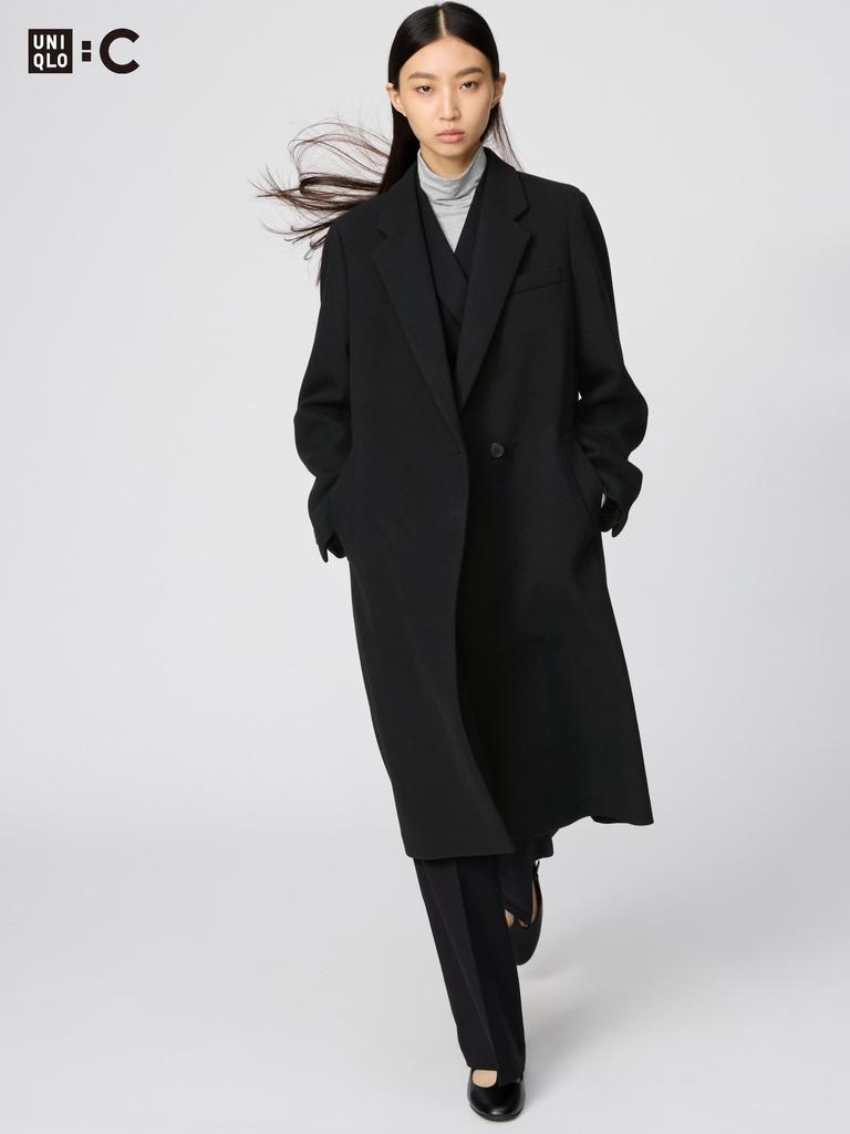 Uniqlo Long Coat Model