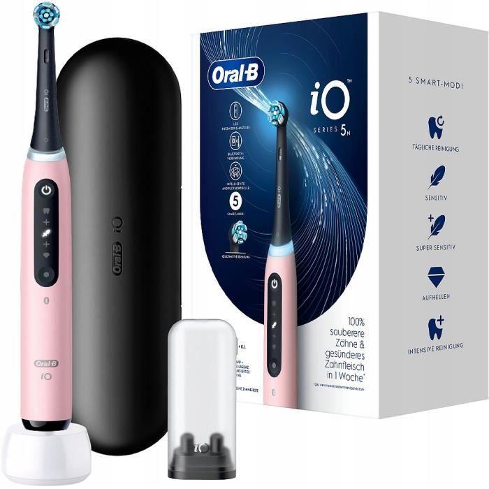 Electric Toothbrush - Oral-B - iO Series 5 - Silent Magnetic Technology - Color Blush Pink