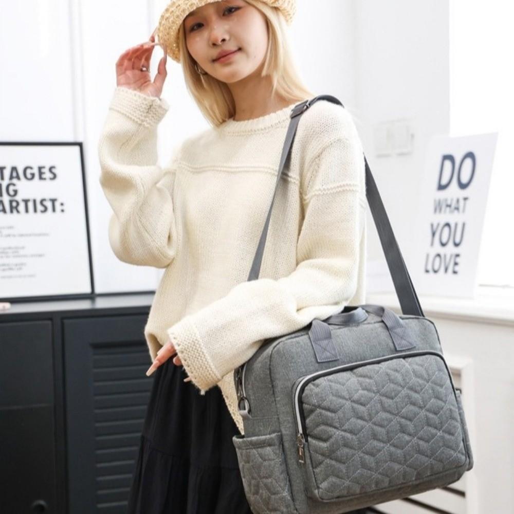 Wasserdichte Wickeltasche Große Kapazität Umhängetasche für die Mutterschaft Tragbare Babywindeltasche Für die Mutterschaft