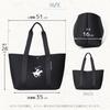 BEVERLY HILLS POLO CLUB BHPC Tote Perforated Stylish Casual Bag Bag, Neoprene-like Material, Lightweight, (bm3028)