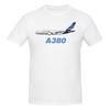 Funny Airbus A380 Unisexs Printed Tshirt Unisex T Shirtsimple