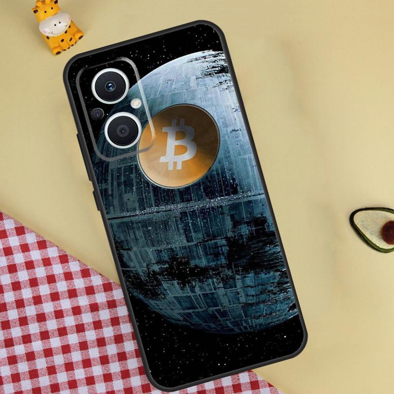 Bitcoin Phone Case For OPPO Reno 12 12F 13 13F 11 8T 7 8 10 Pro OPPO Find X8 X6 Pro X3 X5 Lite Cover