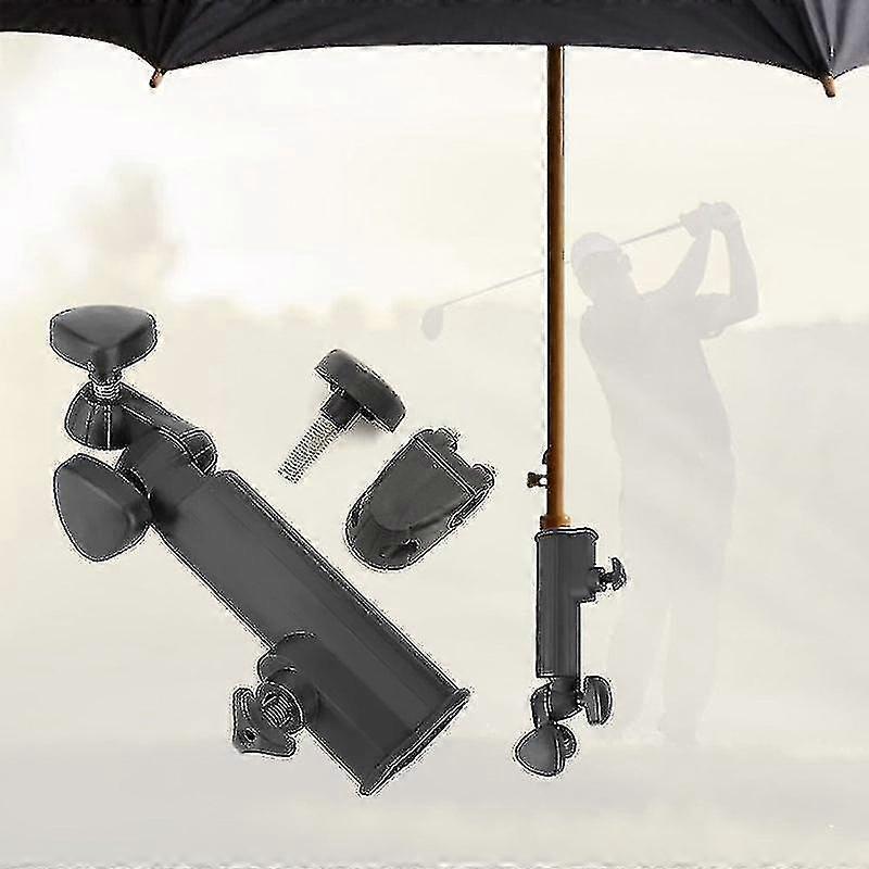 Golf Trolley Umbrella Holder, Universal Golf Push Cart Umbrella Mount Umbrella Stand Attachment Awo090