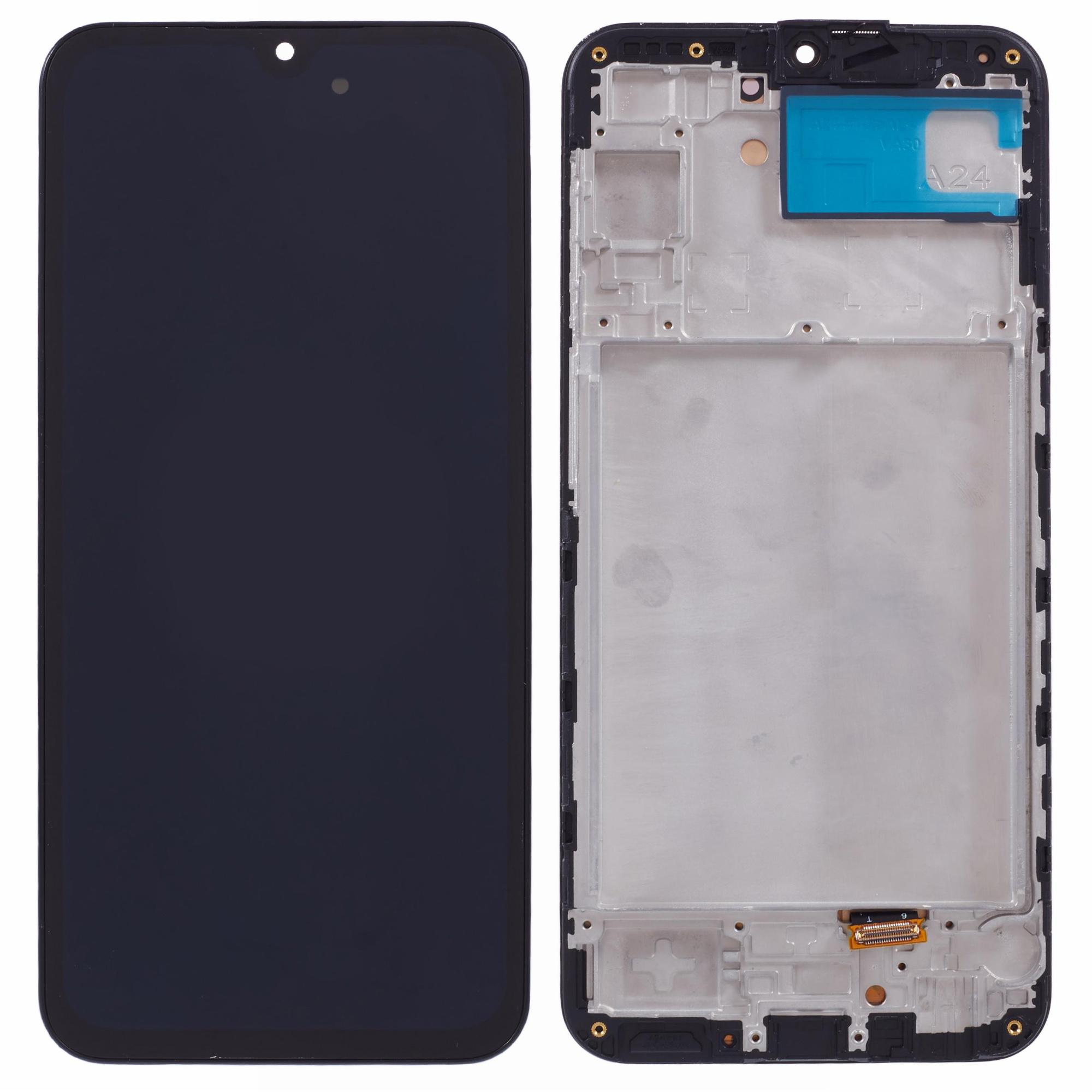 

Для Samsung Galaxy A24 4G (162,1 X 77,6 X 8,3 мм) A245 Клас C OLED Екран і Тачскрін в Зборі+Запасна частина Рамки (Без логотипу) Type A