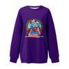 Women's Fashion Long-Sleeve Pullover Sweatshirt With Fun Movie-Themed Print