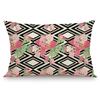 XUNYU Rectangle Cushion Cover Flower Pattern Pillow Case Kids Room Decorative Throw Pillow Cover for Sofa Bedroom JX041