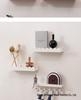 Solid Wood Lace Wall-Mounted Decorative Shelf for Home Living Room