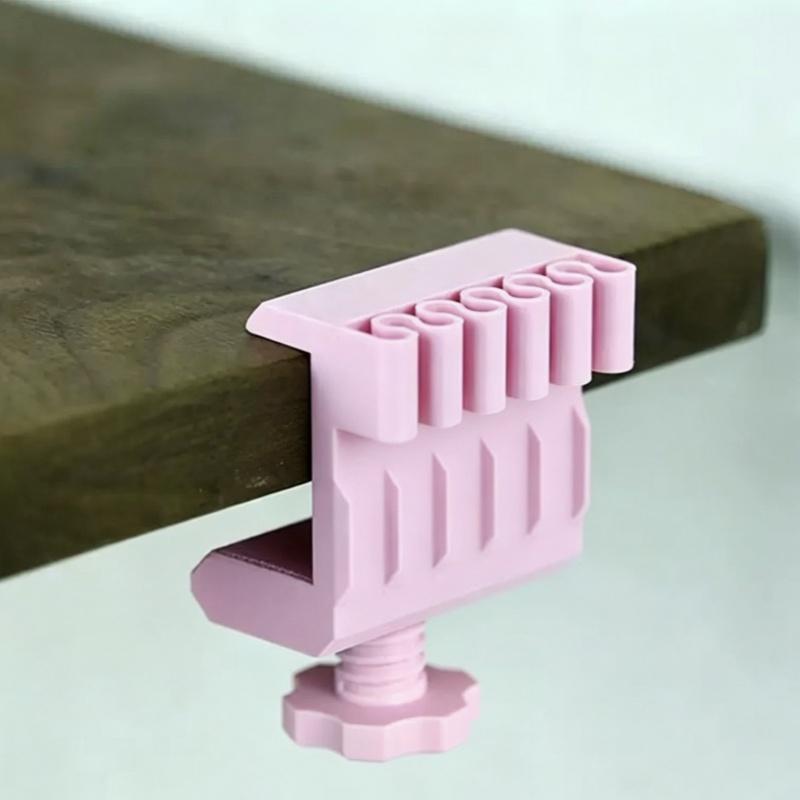 Eco Friendly 3D Printed PLA Traceless Cable Clip Desktop Data Cable Organizer for Small Home Office Desk Wire Arrangement