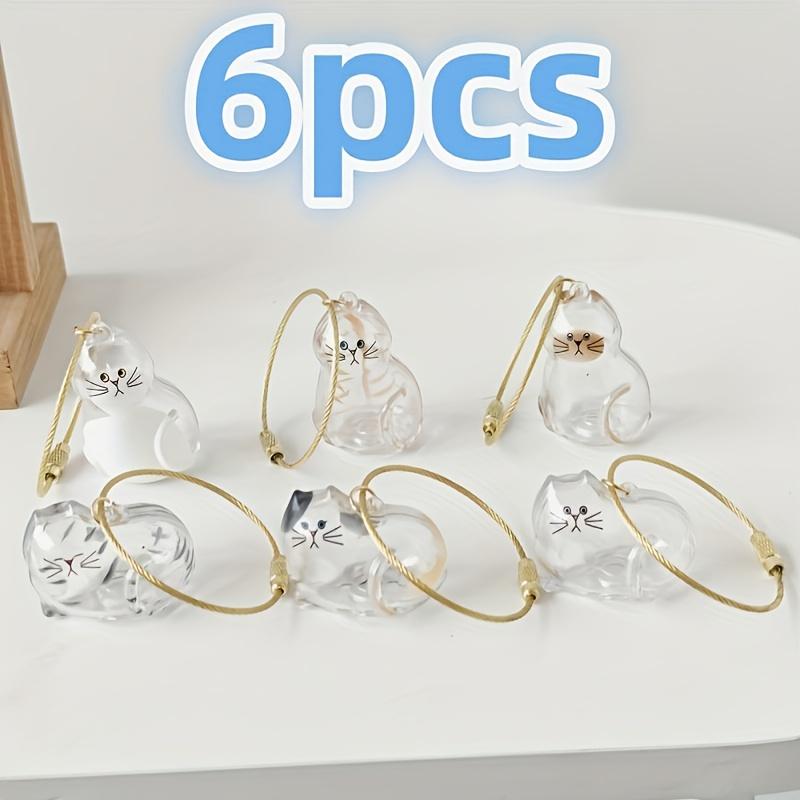 1 Transparent Catshaped Memorial Capsule A Catshaped Sealed Storage  Hanging Loopa Heartfelt Gift For Cat Owners To Commemorate
