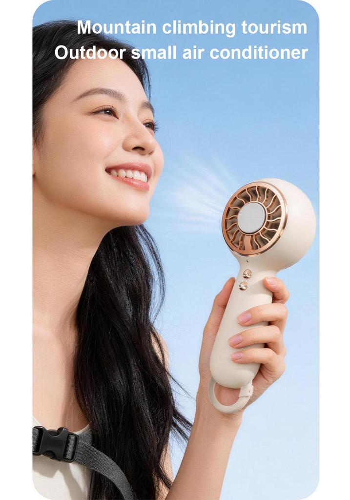 Portable Silent USB Rechargeable Mini Fan with Long Battery Life