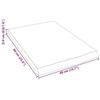 VidaXL Étagère murale 40x60x4 cm bois de chêne massif non traité 363516