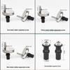 Universal Toilet Seat Screws and Fixing Nuts - Round Bottom-Mount Bolts