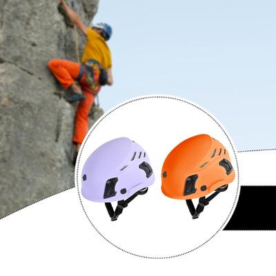 Schutzhelm Bergsteigerhelm Leicht Schlagfest für Erwachsene Höhlenforschung Abseilen Driften Sicherheitsausrüstung