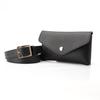 Damska czarna saszetka biodrowa Casual Bag