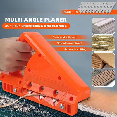 Plasterboard Quick Cutter Chamfering Planer Hand Plane Gypsum Board Drywall Edge Chamfer 45°/60° Woodworking Trimmer Hand Tool