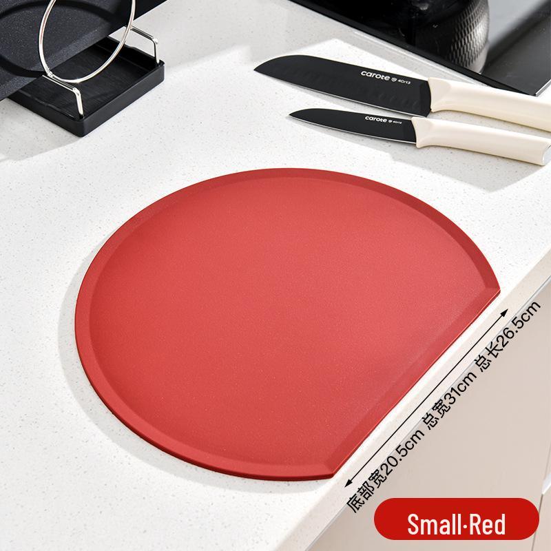 Dual-Sided Antibacterial Anti-Mold Food-Grade Cutting Board Half-Circle Board